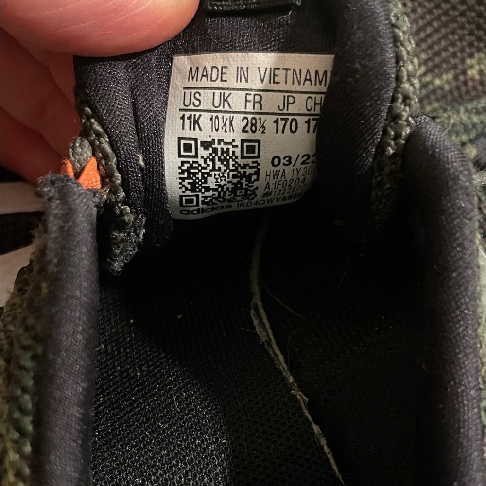 Toddler Boy’s Adidas Camo Sneakers EUC - Picture 7 of 7